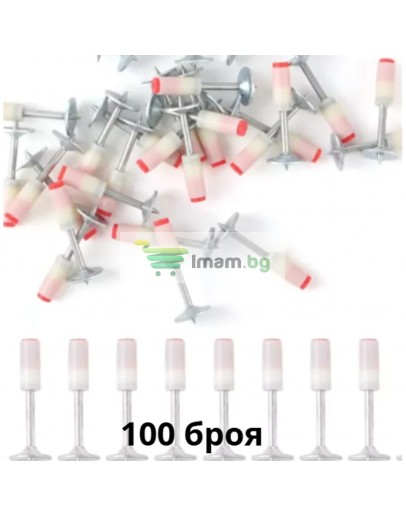 Комплектът от 100бр Пирони